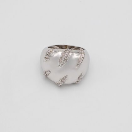 White Ring 18kt
