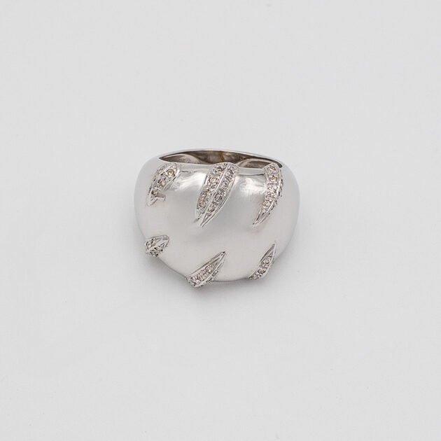 White Ring 18kt