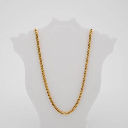 14kt French link chain (46)