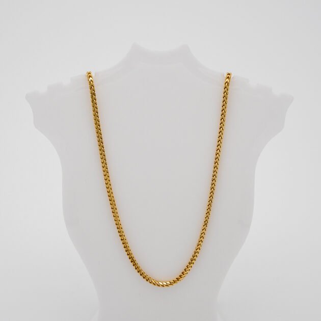 14kt French link chain (46)