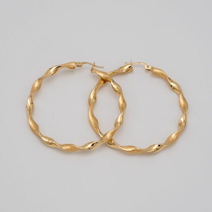 Twisted Gold Ring 18kt