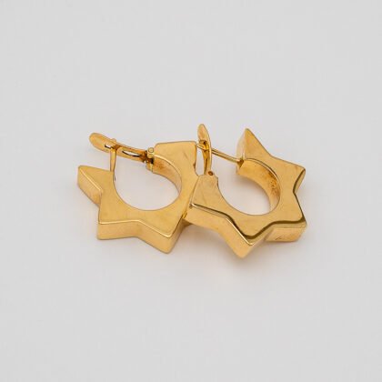 Start earring 18kt