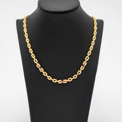 Gargantilla de 18kt medida 44,5cm