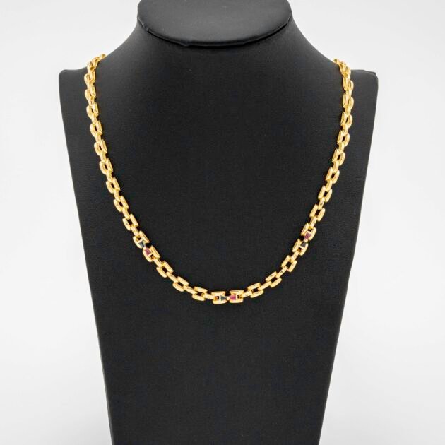 Gargantilla de 18kt medida 44,5cm